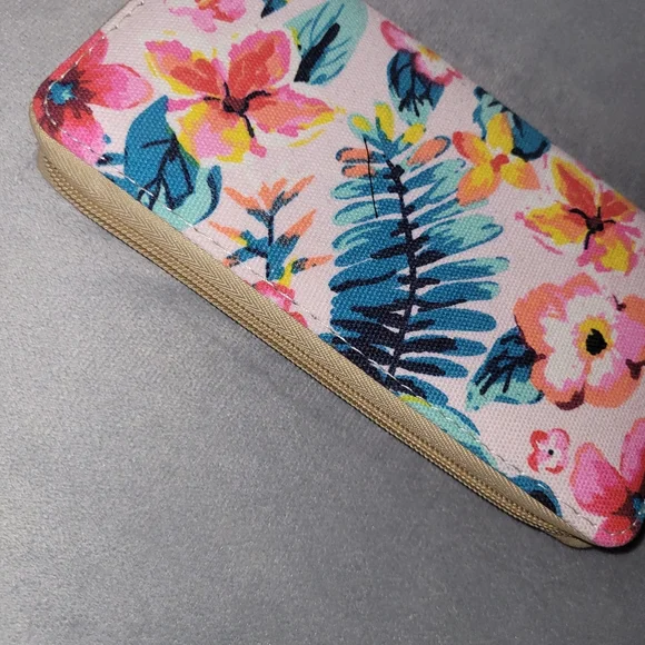 Canvas Zip Wallet - Picture 5 of 16